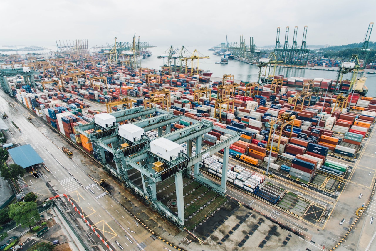 Container port infrastructure